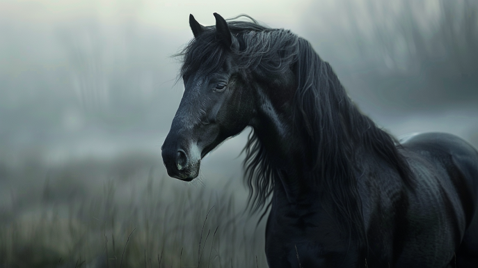 friesian horse