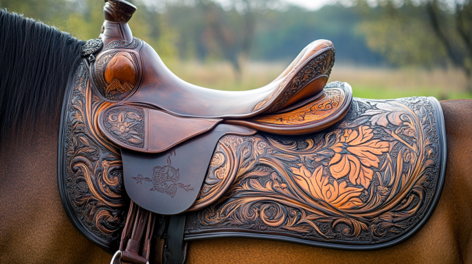 custom-made saddle